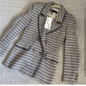 Zara tweed blazer size xs